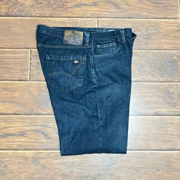 ˚₊‧꒰ა ☆ ໒꒱ ‧₊˚ Dickies Men’s Relaxed Straight Fit Jeans Size 36X32 (3A-B) - Picture 2 of 9